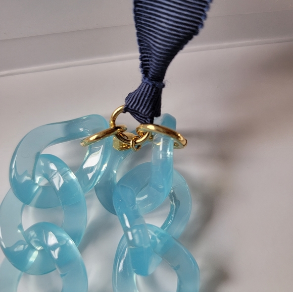 J.Crew necklace, navy/blue - Picture 2 of 4